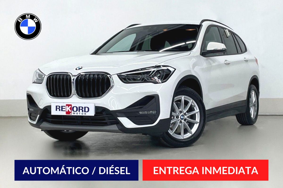 BMW X1 sDRIVE 18d Corporate AUTOMÁTICO Blanco de Segunda Mano del 2021