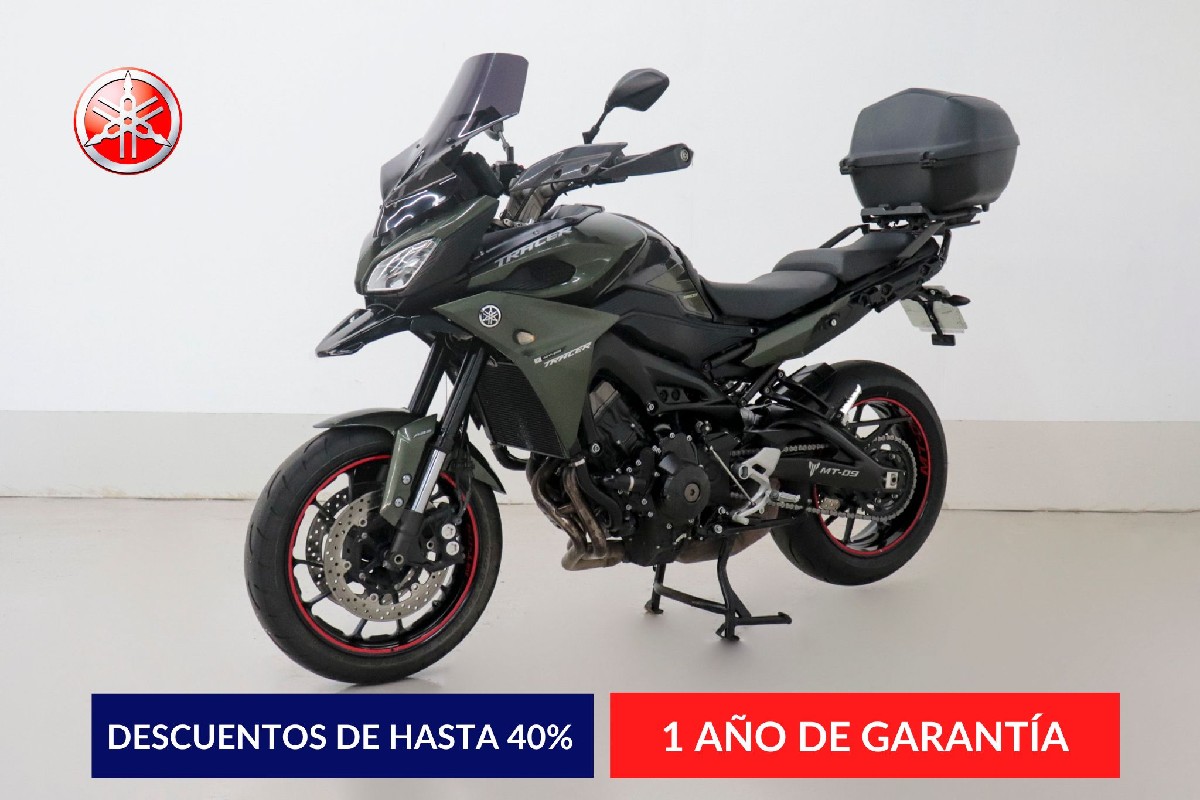 Yamaha mt 09 TRACER Verde de Segunda Mano del 2017 - 526